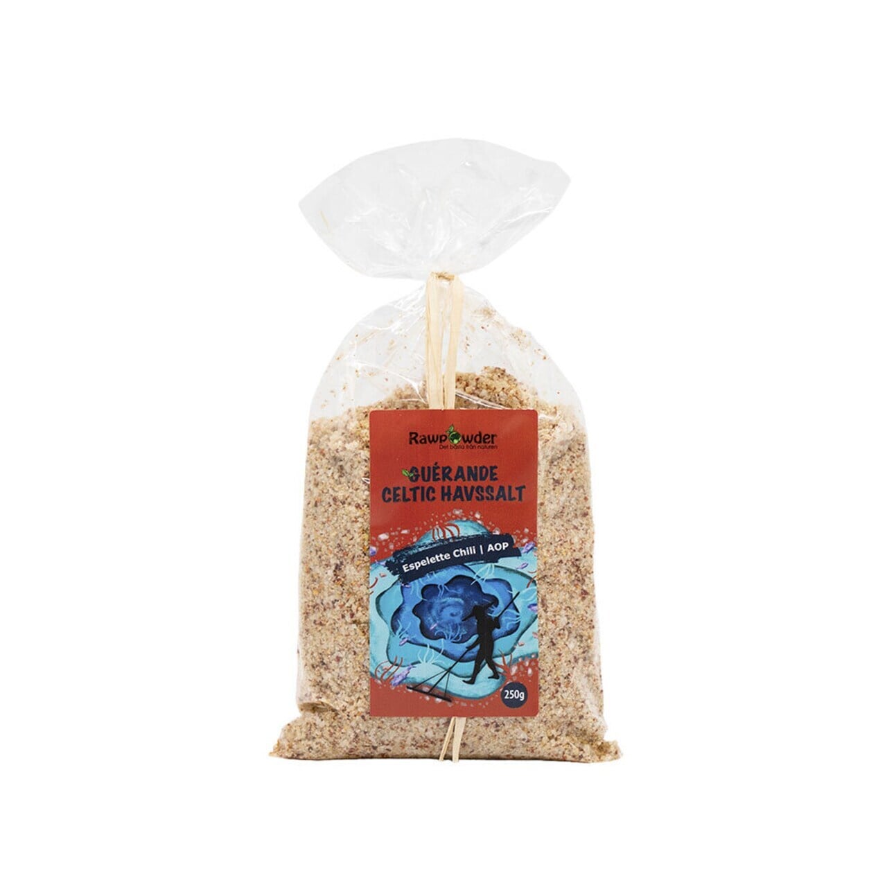 Rawpowder Guérande Celtic Havssalt − Espelette Chili AOP 250 g