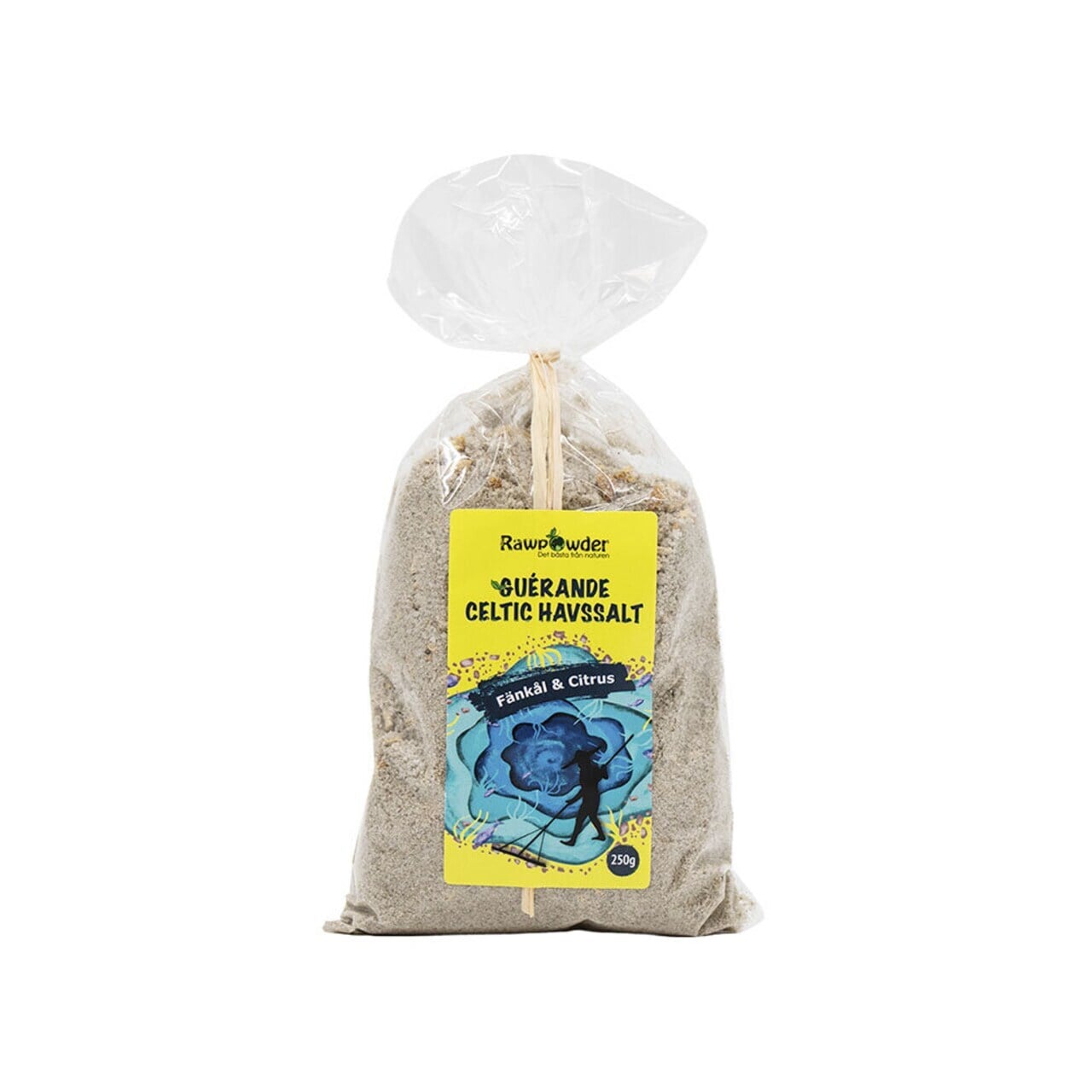 Rawpowder Guérande Celtic Havssalt − Fänkål & Citrus 250 g