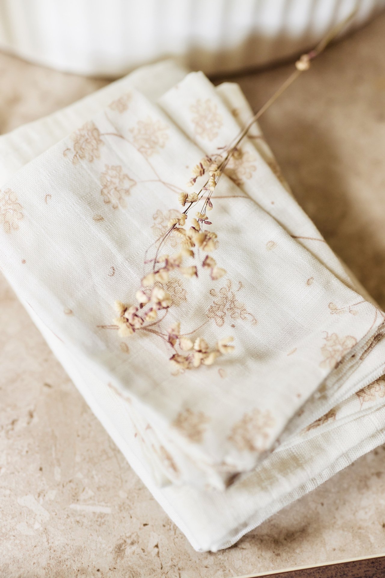 Jollein Muslinfilt 70x70 cm Leafy Dreams 3 st