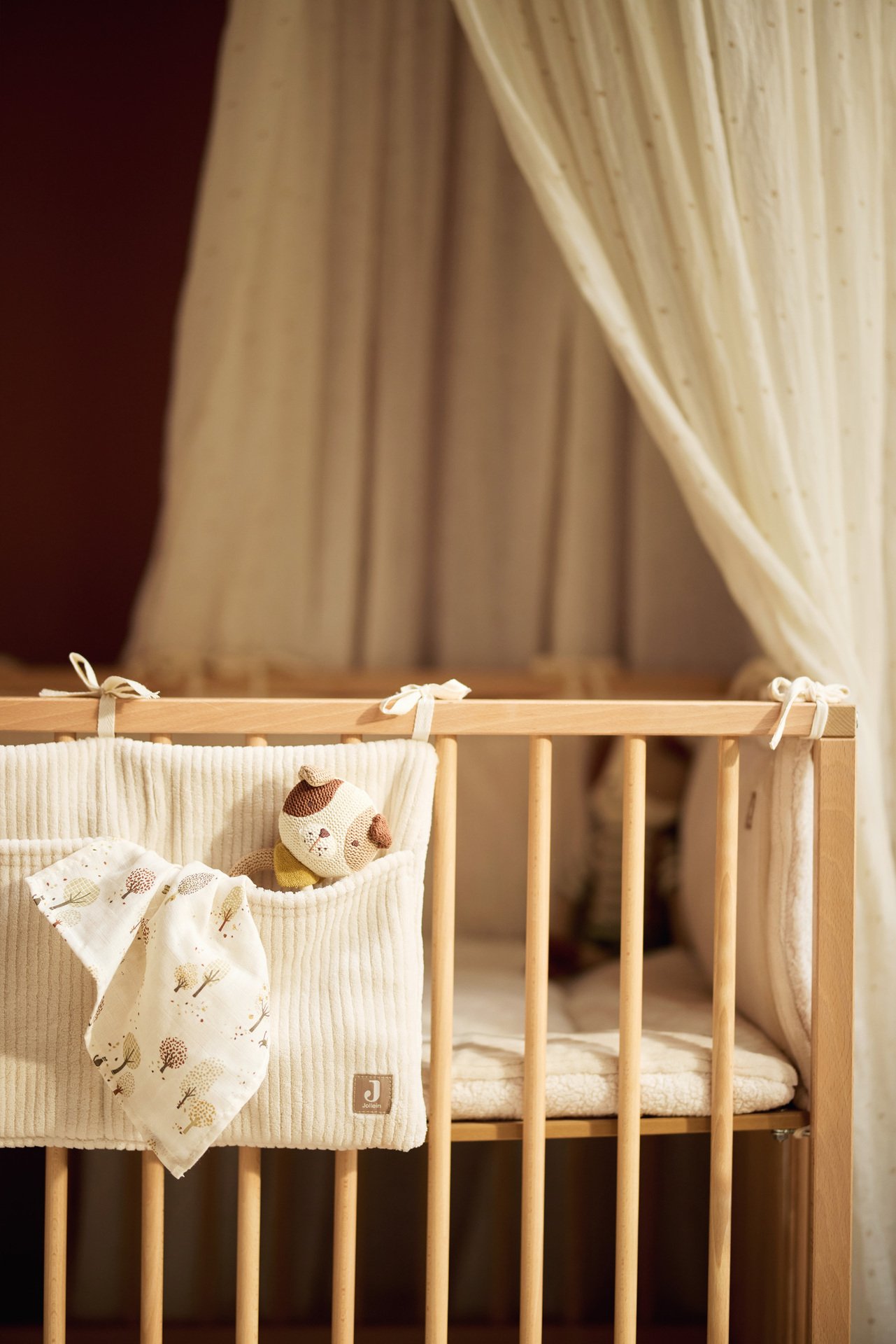 Jollein Muslin Tvättlapp 31x31 cm Tiny Park 3 st