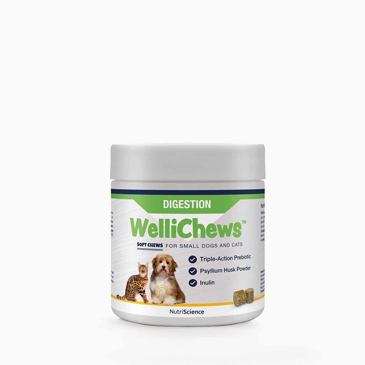 Swedencare Wellichews Digestion Small Dog Cat 120 st