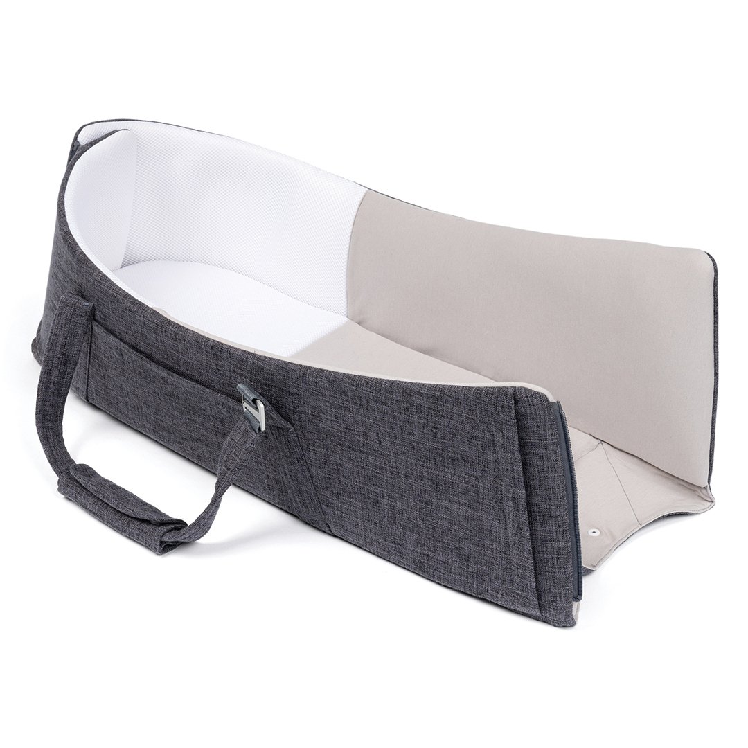 Doomoo Babynest/Mjuklift 3-i-1 Grå