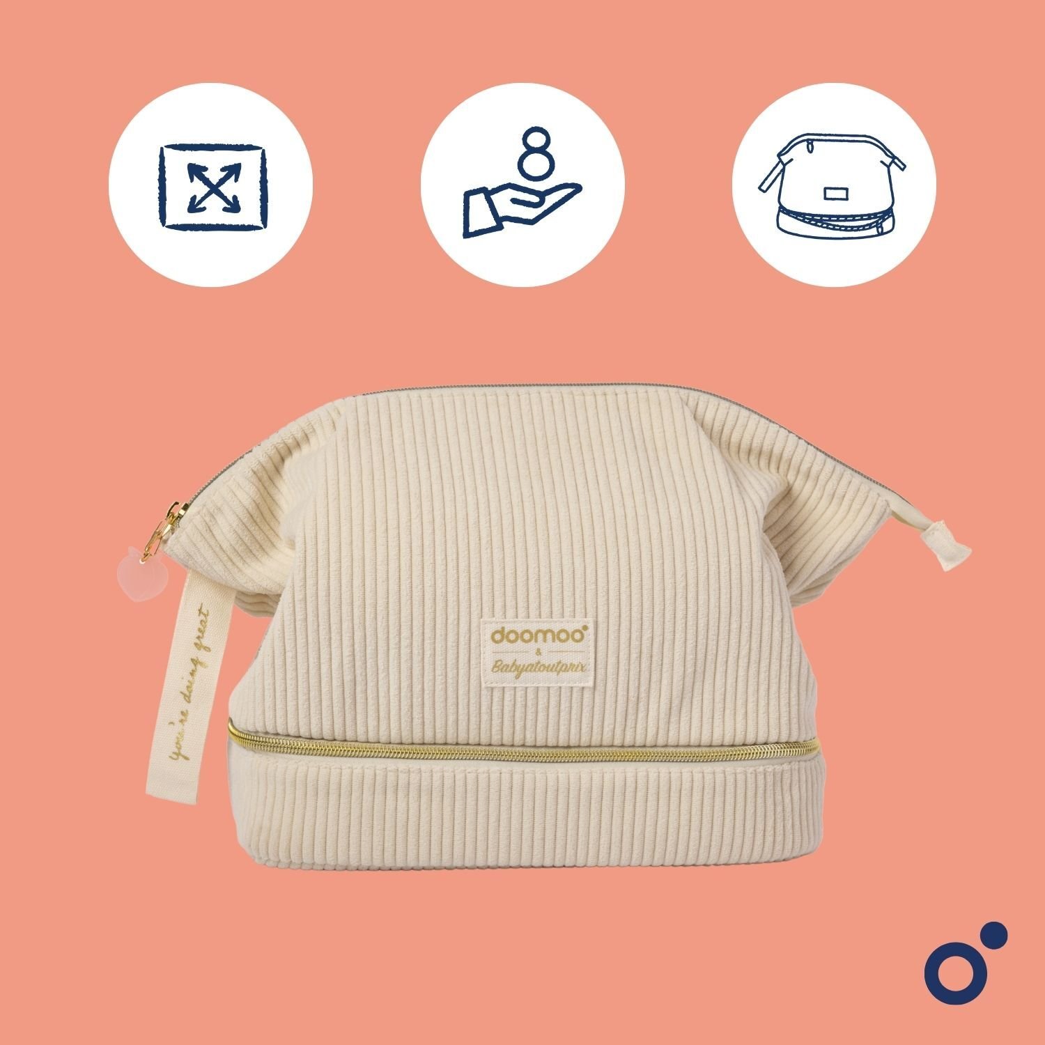 Doomoo Necessär med Gravid & Eftervårdskit