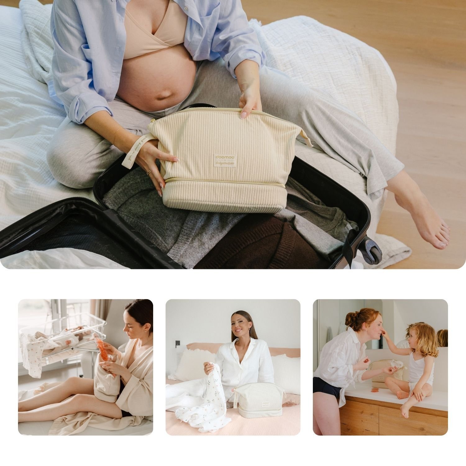 Doomoo Necessär med Gravid & Eftervårdskit