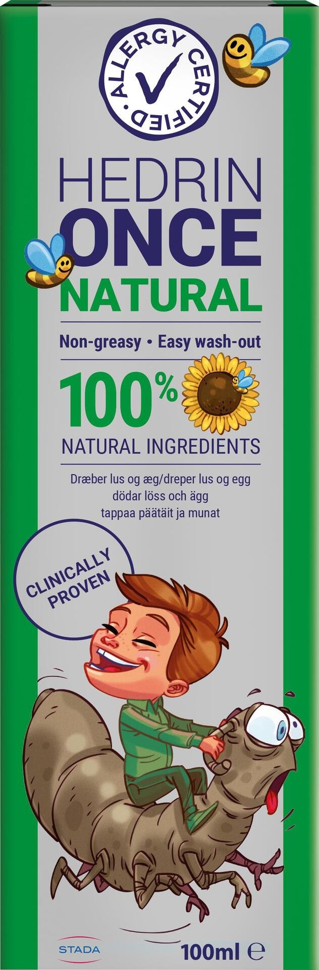 Hedrin Once Natural 100ml