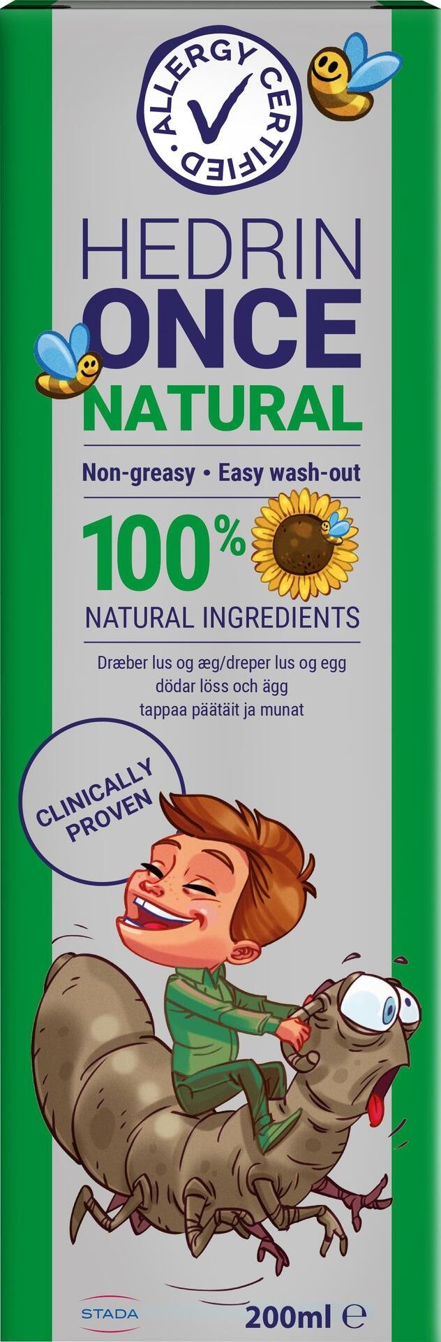 Hedrin Once Natural 200 ml