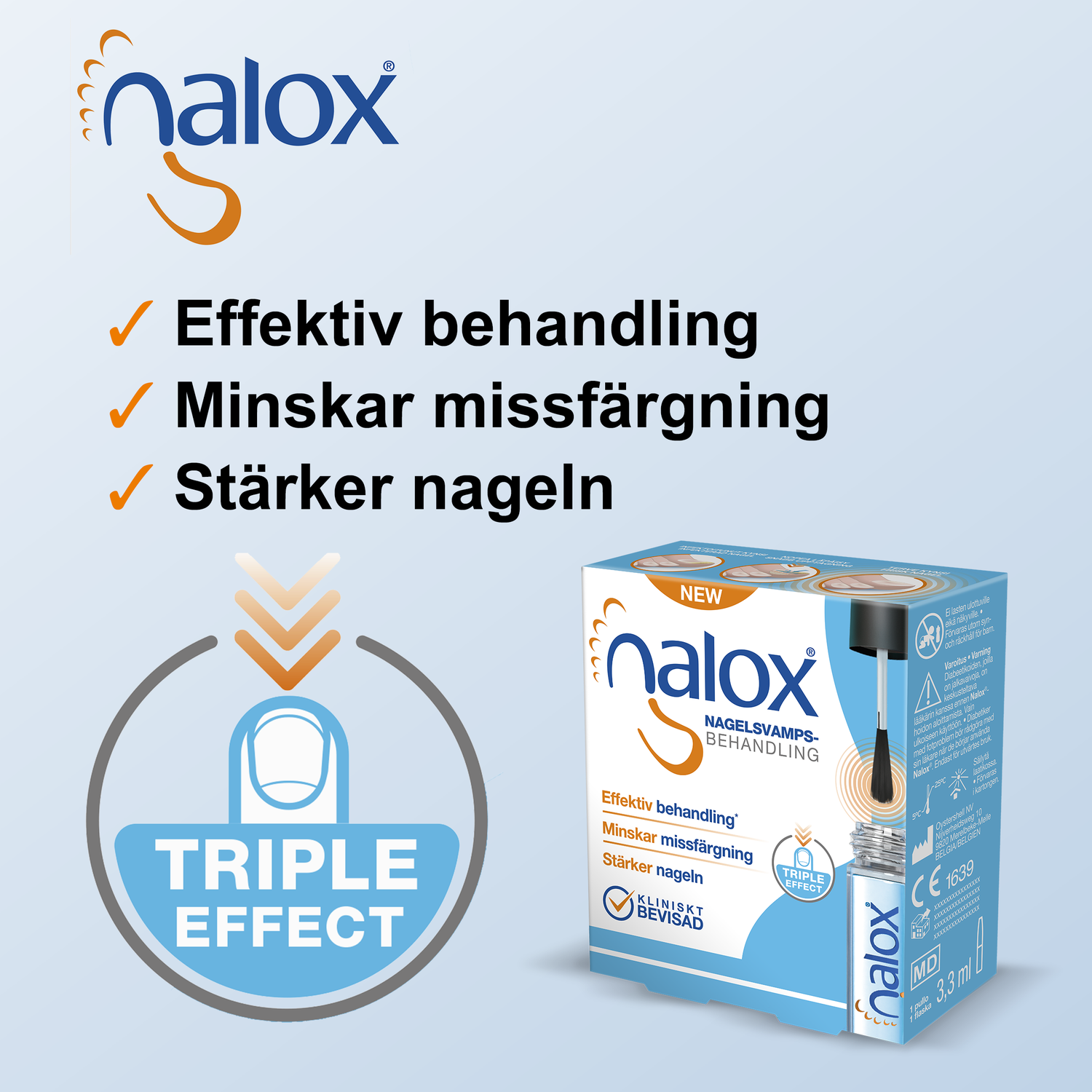 Nalox Nagelsvampbehandling 3,3 ml