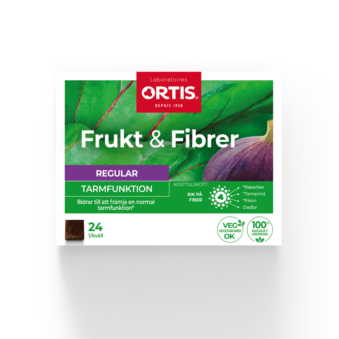 Frukt & Fibrer Normal tarmfunktion 24 st