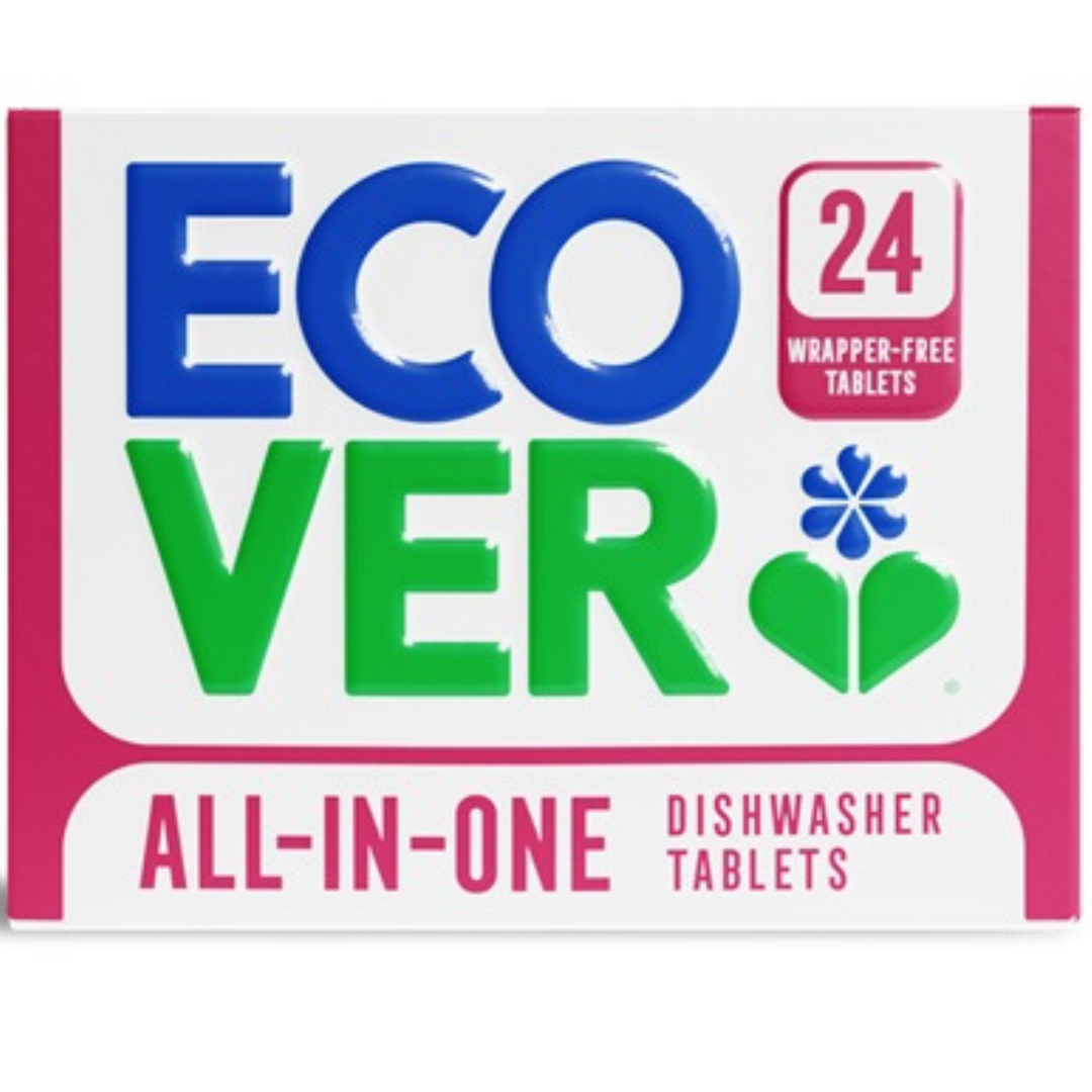 Ecover Disktabletter All-in-One Citrus 24 st