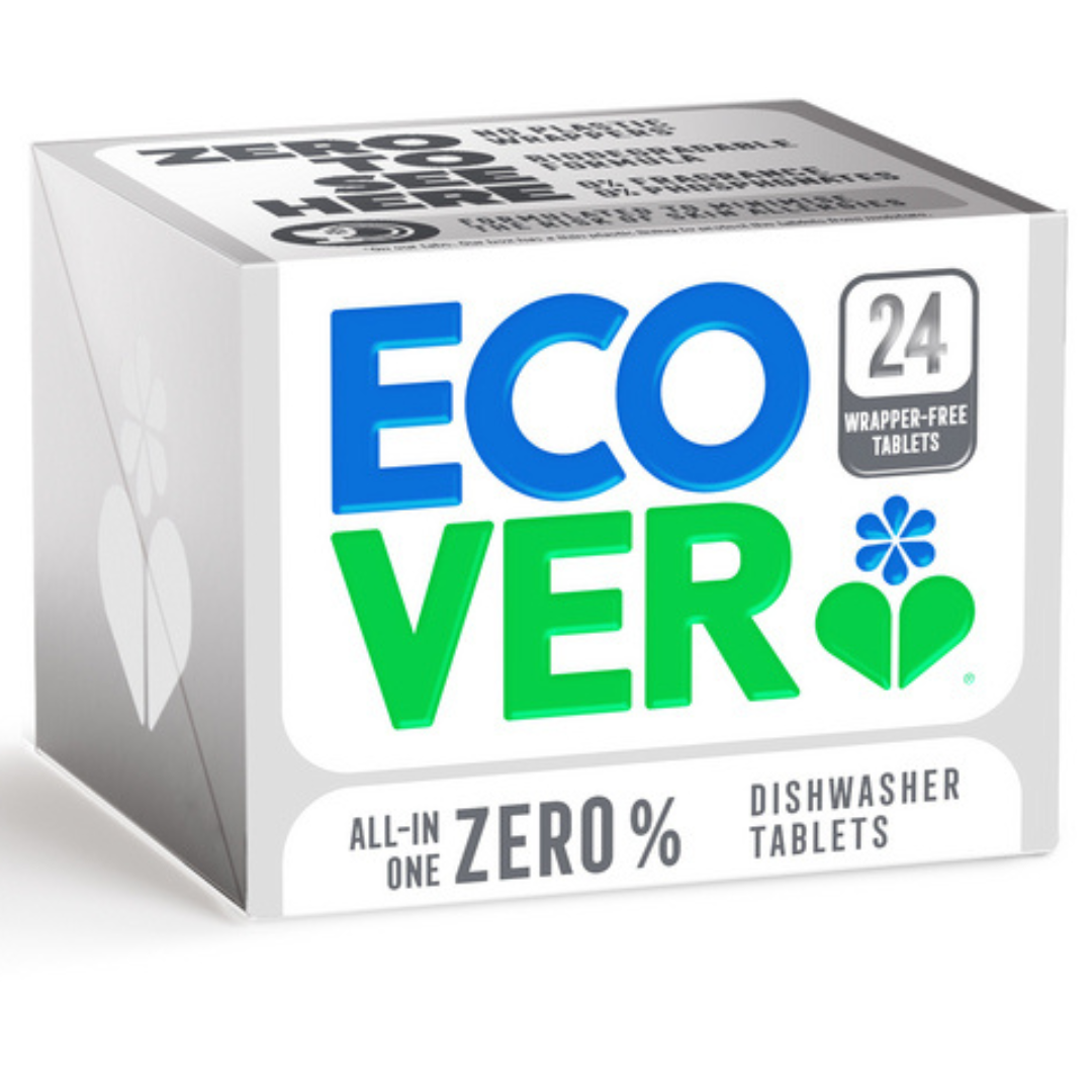 Ecover Disktabletter Zero Parfymfritt 24 st