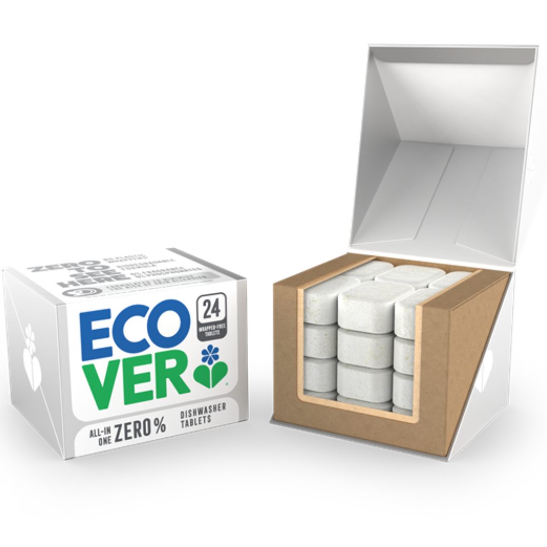 Ecover Disktabletter Zero Parfymfritt 24 st