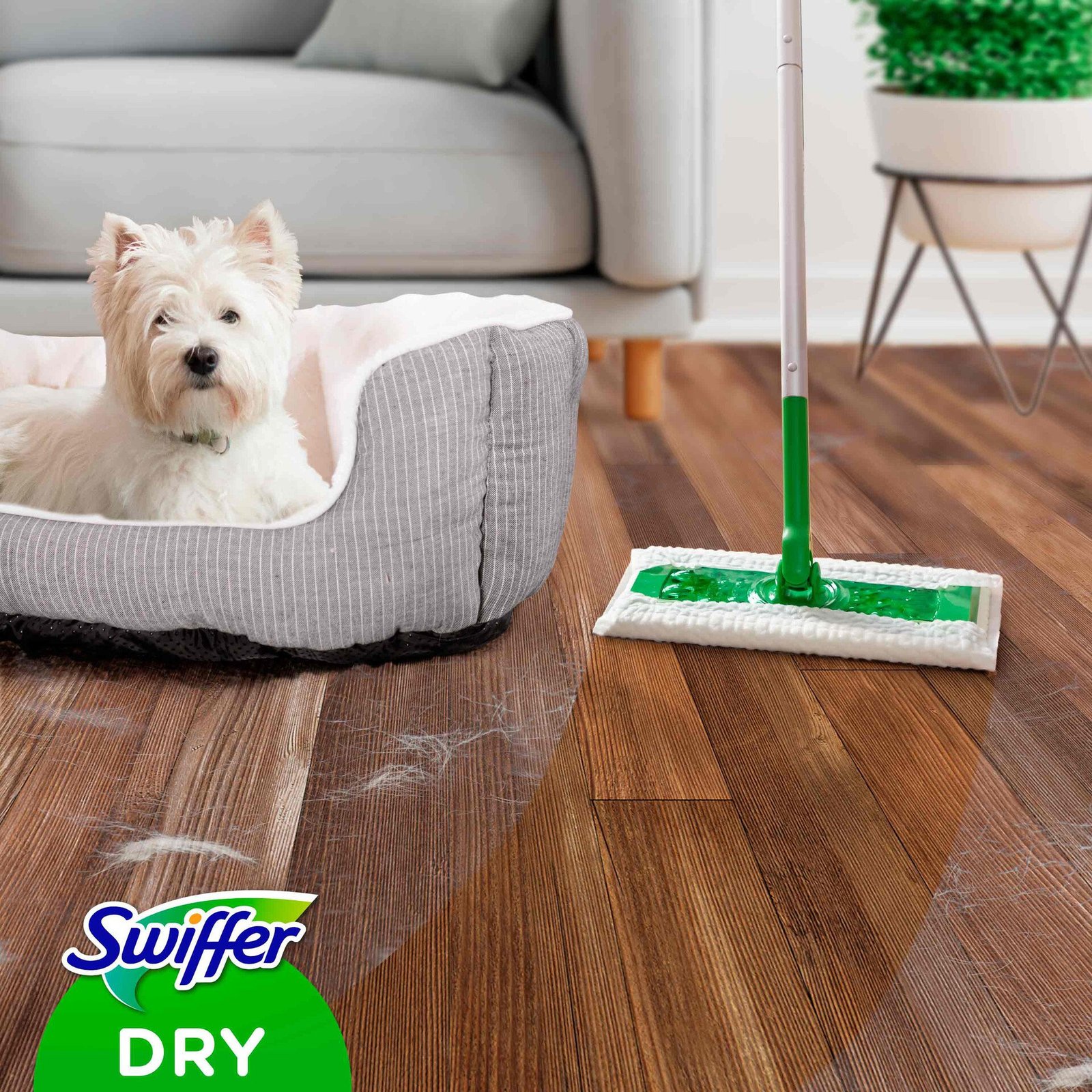 Swiffer Floor Dry Refills Torra rengöringsdukar för golv, 18 st
