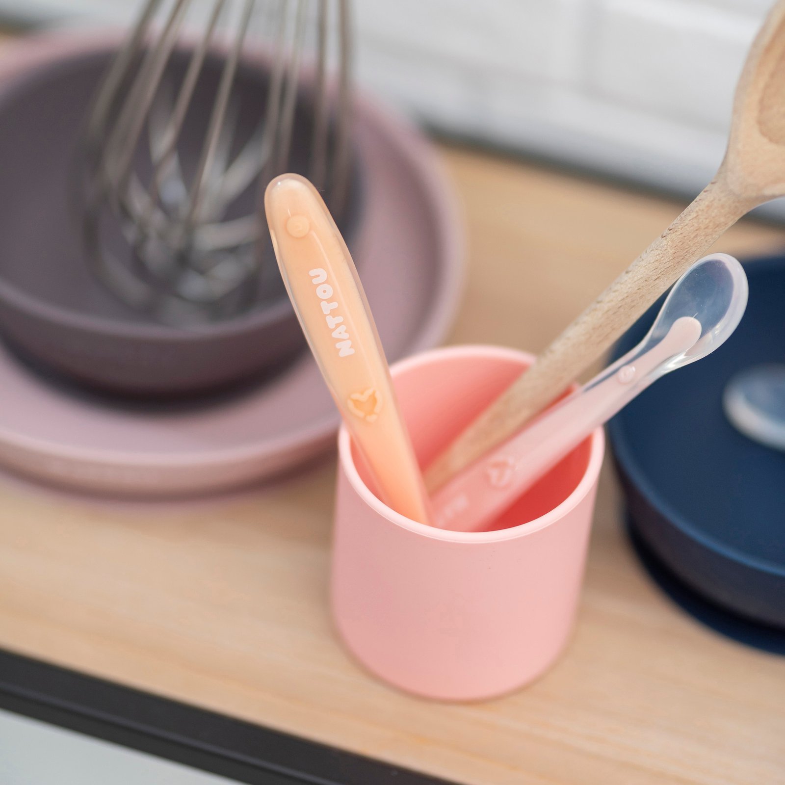 Nattou Soft Silicone Skedar 4 st