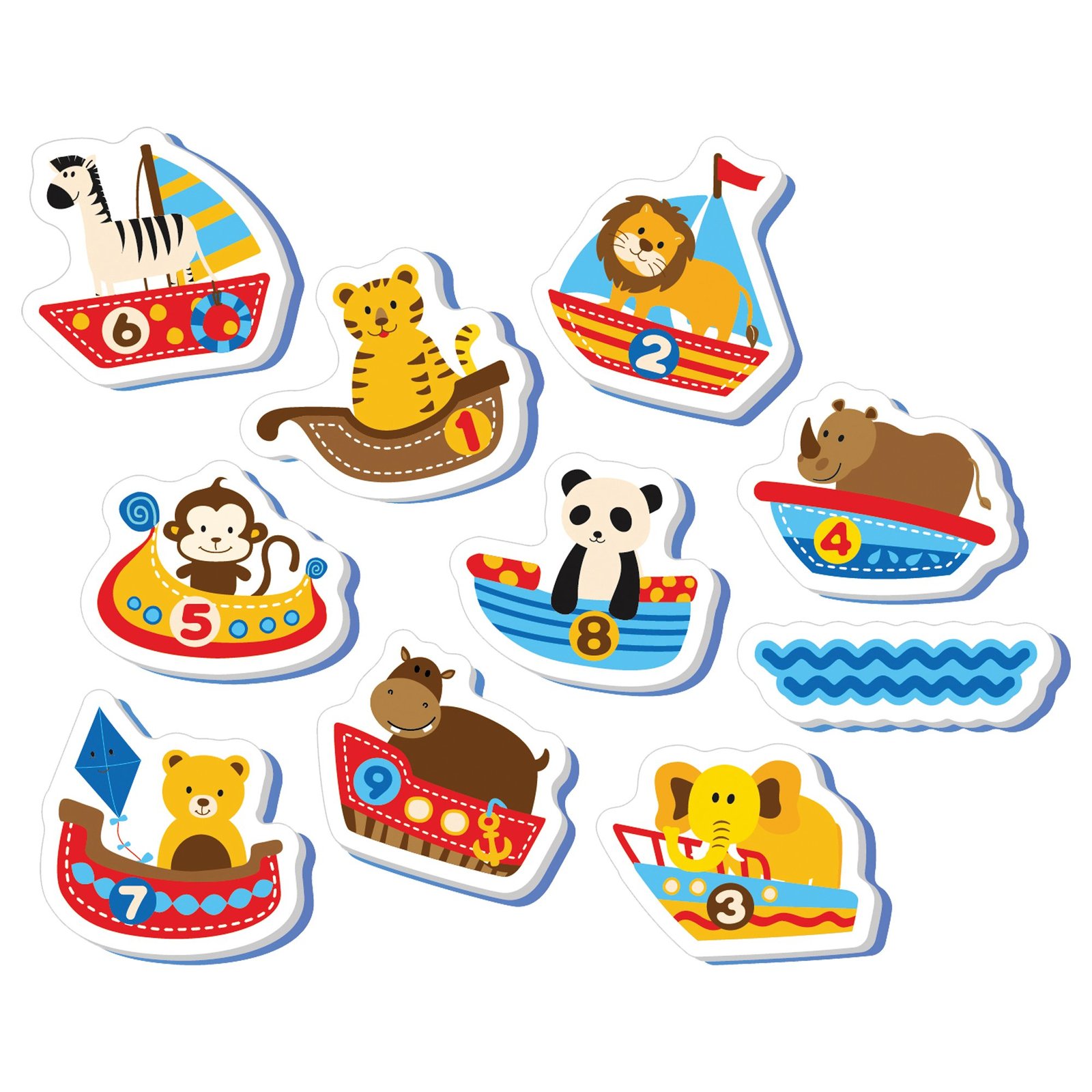 Nuby Bath Animal Foam Set