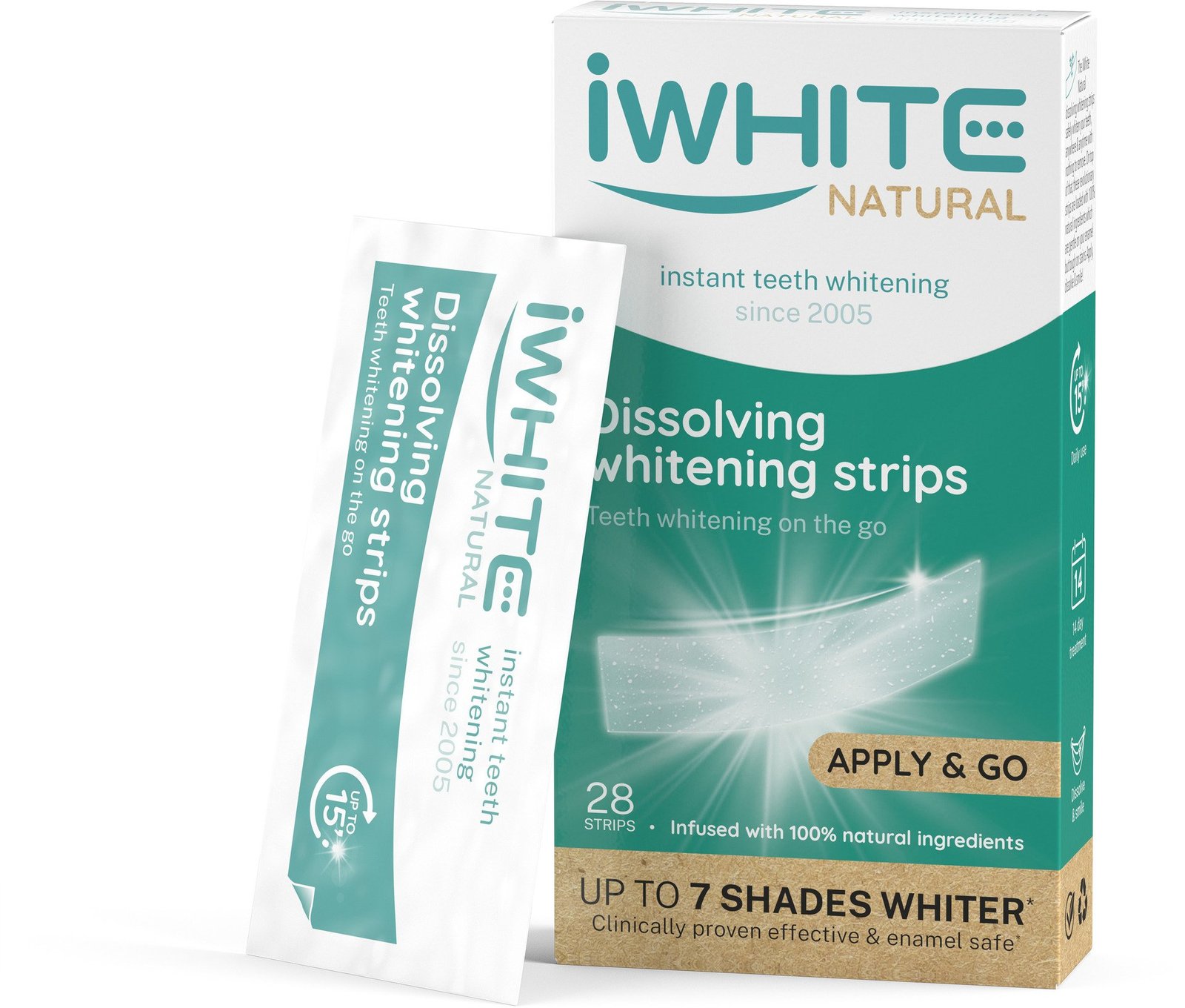 iWhite Natural Dissolving Strip 28 st
