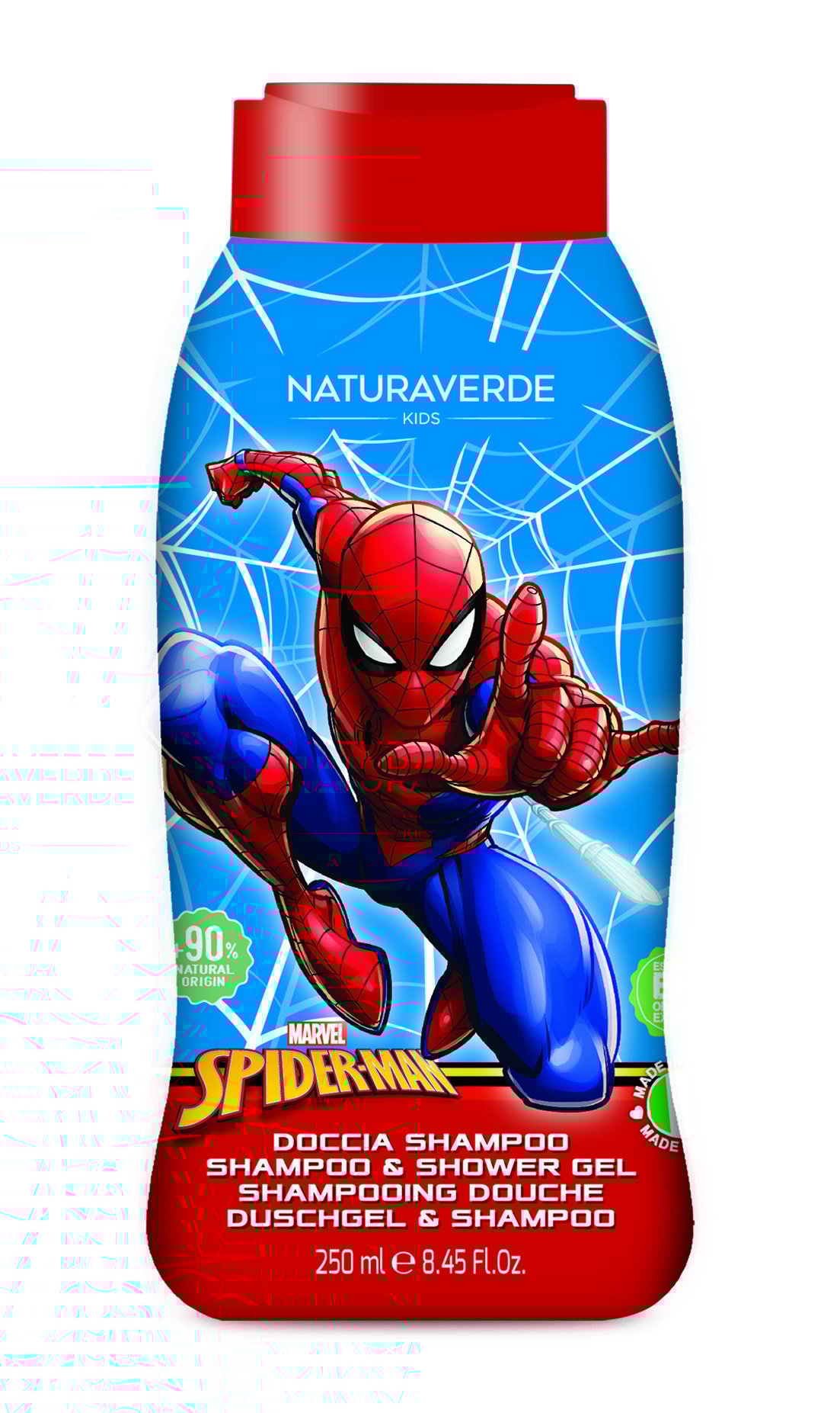 Naturaverde Spiderman Shampoo & Shower Gel 250 ml