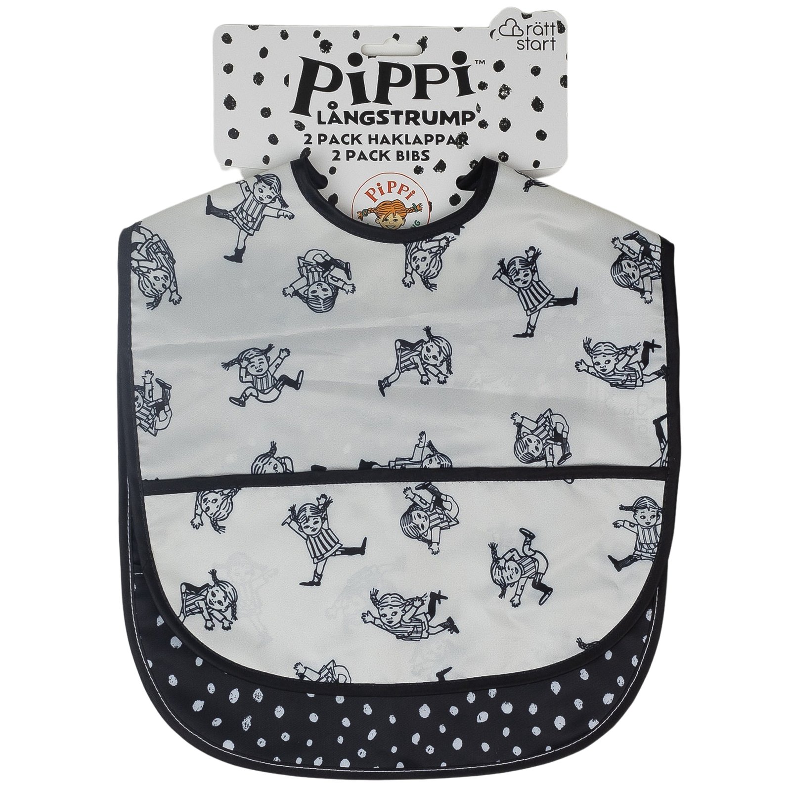 Rätt Start, Pippi Cirkus Haklappar 2-pack