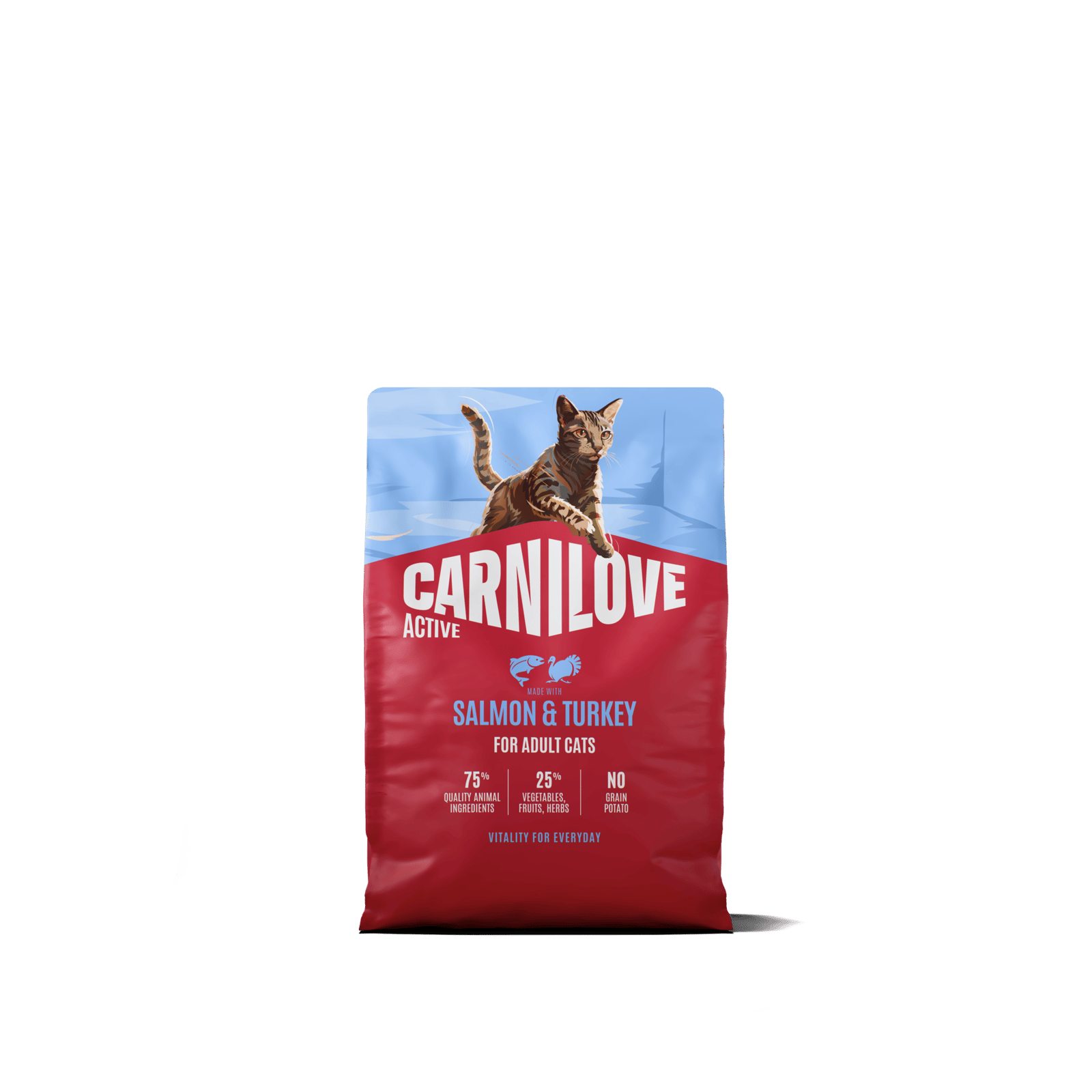 Carnilove Active Cat Salmon & Turkey for Adult All Breeds 2 kg