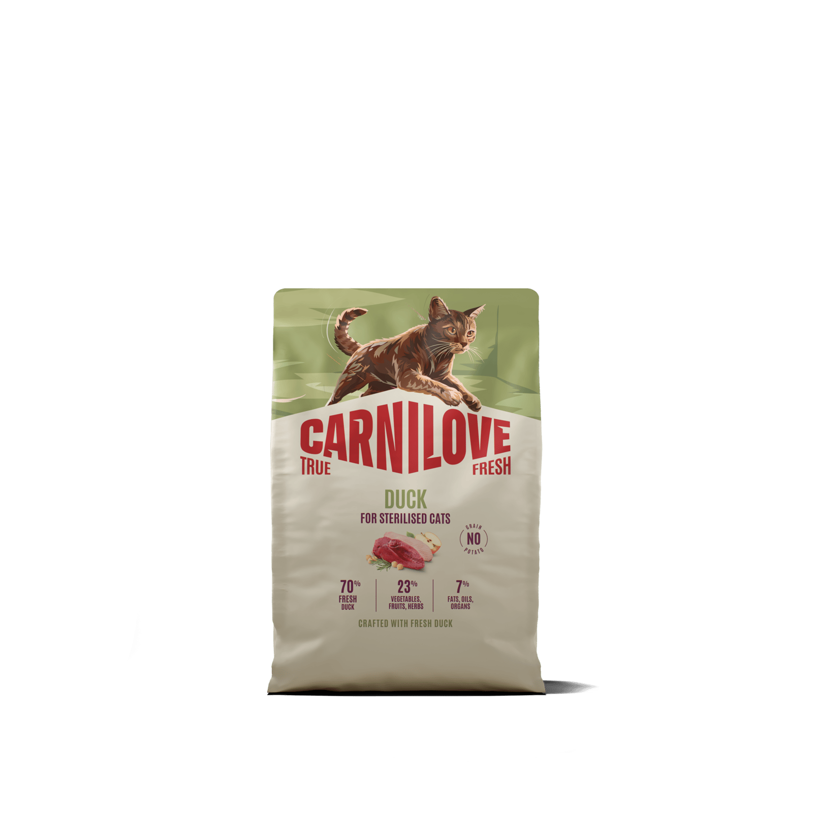 Carnilove True Fresh Cat Duck for Sterilised Adult All Breeds 2 kg