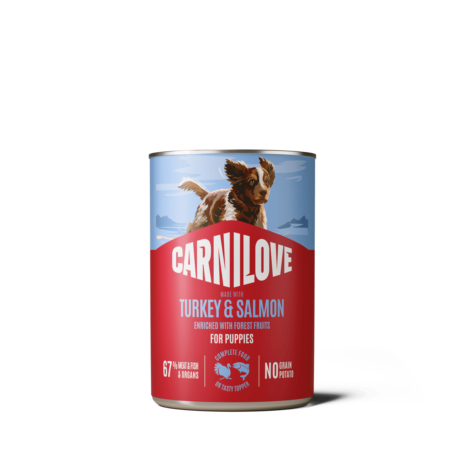 Carnilove Dog Can Paté Salmon & Turkey for Puppies 400 g