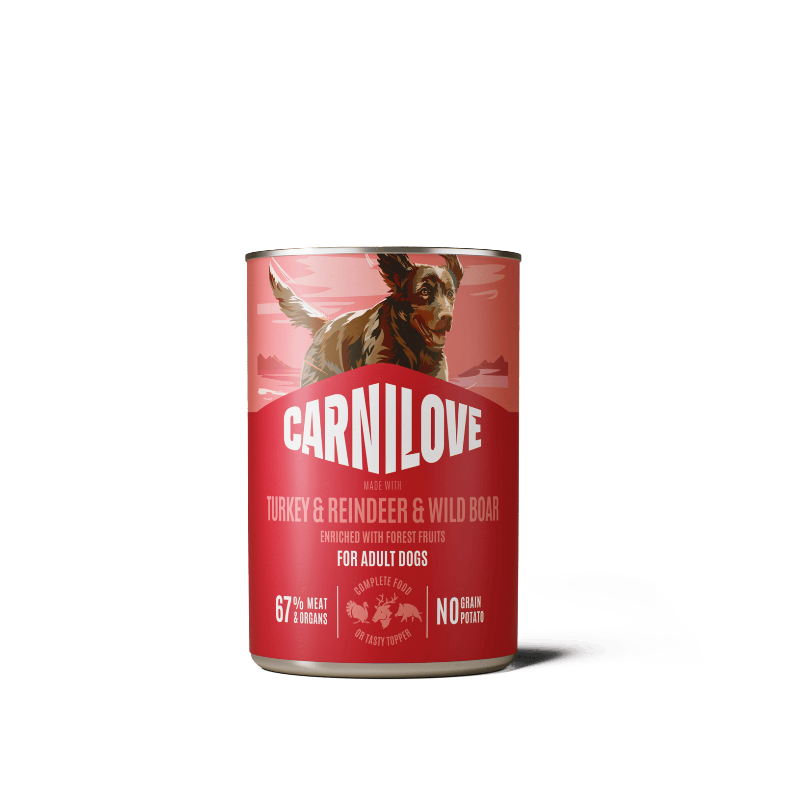 Carnilove Dog Can Paté Turkey & Reindeer & Wildboar 400 g