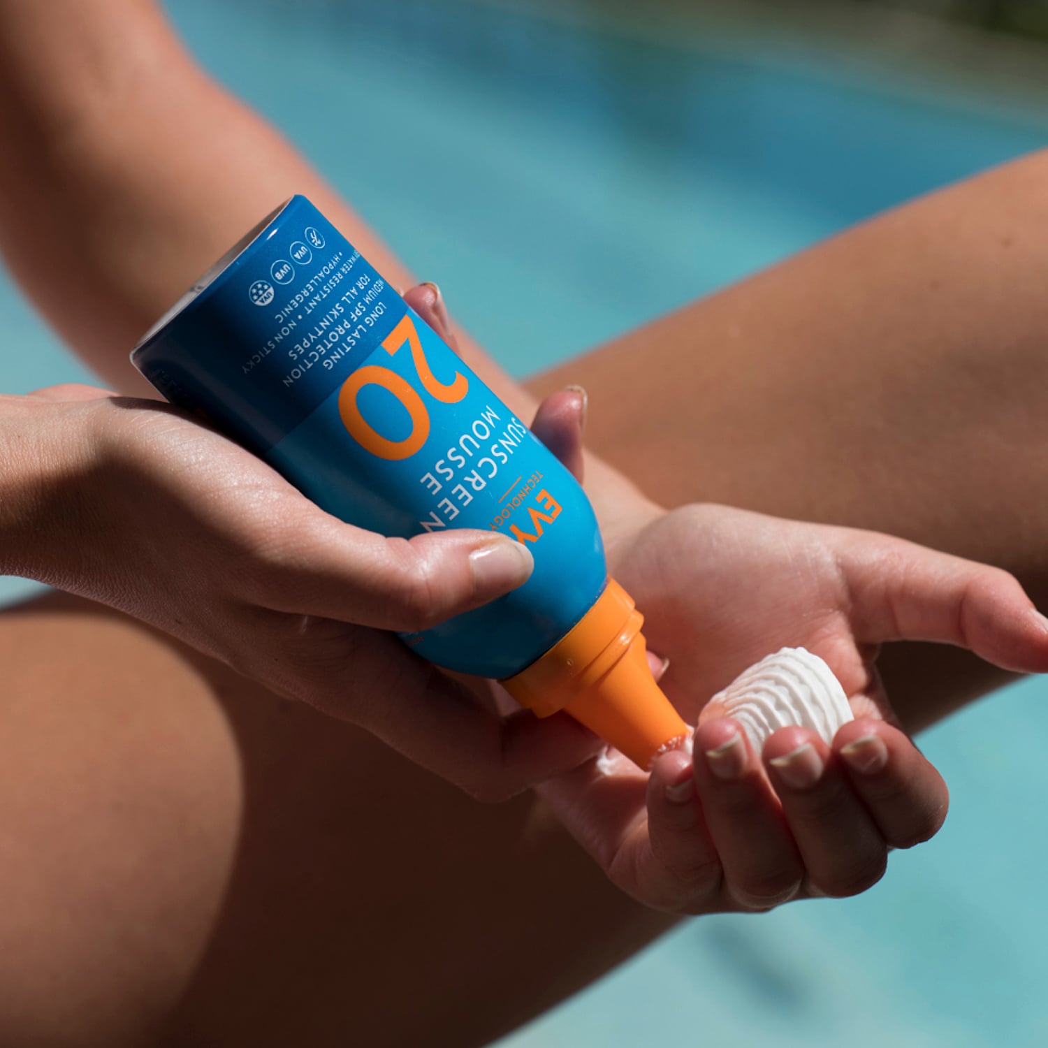 EVY Solskyddsmousse SPF 20 150 ml
