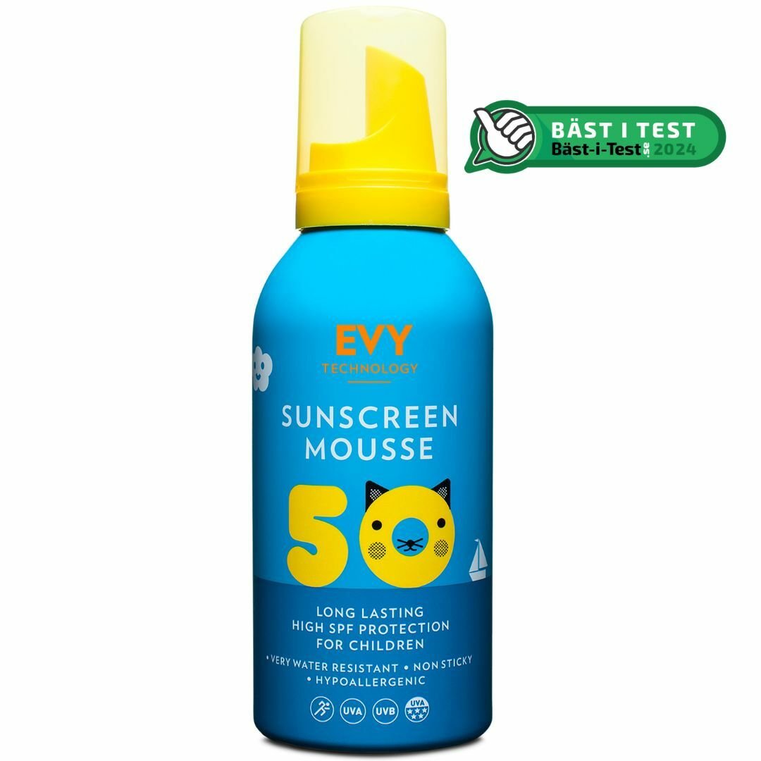 EVY Sunscreen Mousse SPF 50 Kids 150 ml