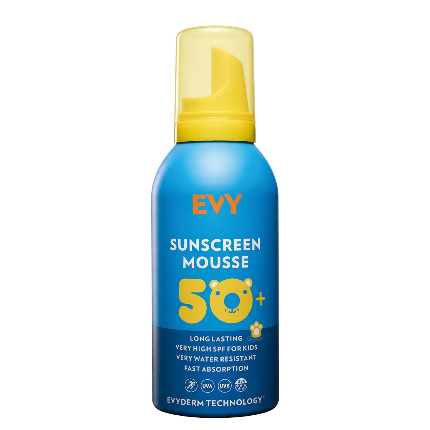 EVY Sunscreen Mousse SPF 50 Kids 150 ml