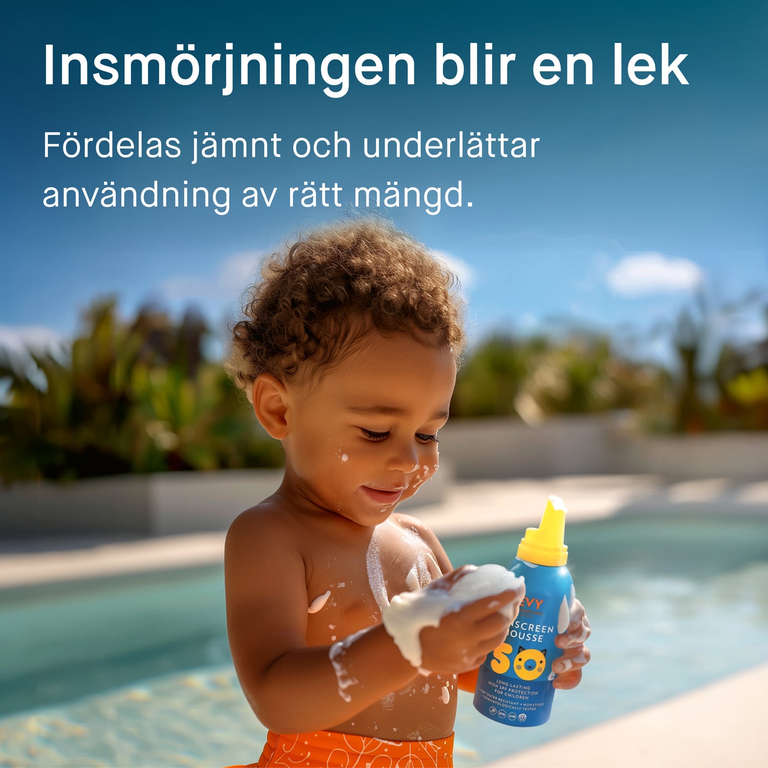 EVY Sunscreen Mousse SPF 50 Kids 150 ml