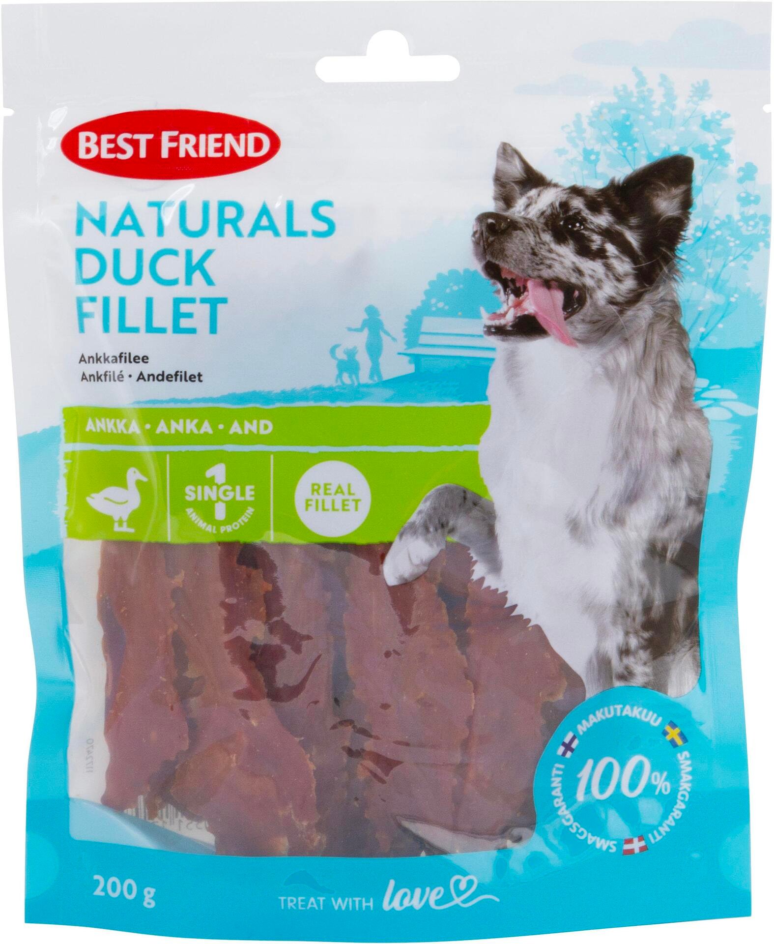 Best Friend Ankfilé Hundgodis 200 g