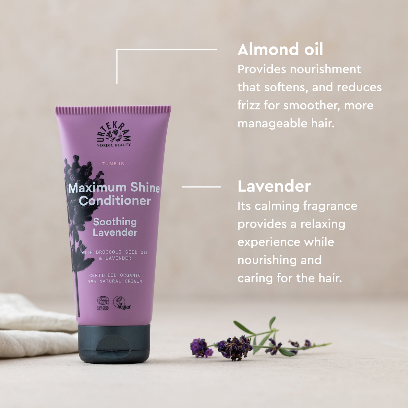 Urtekram Beauty Soothing Lavender Conditioner 180 ml