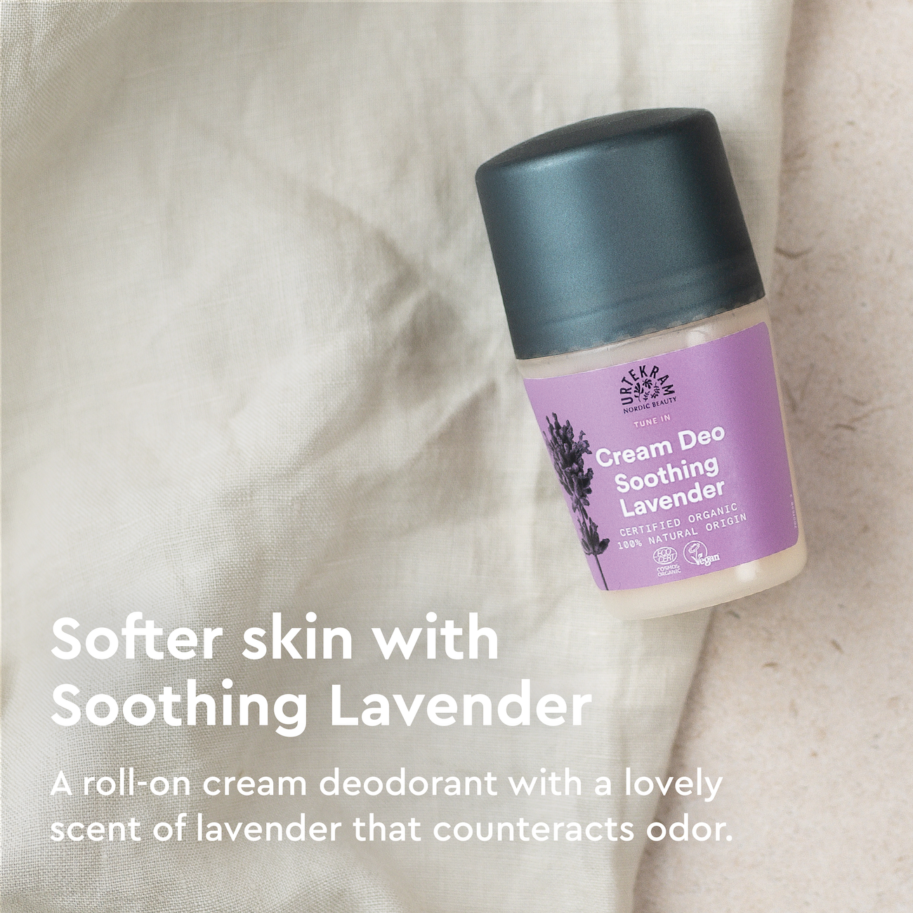 Urtekram Beauty Tune In Soothing Lavender Creme Deo 50 ml
