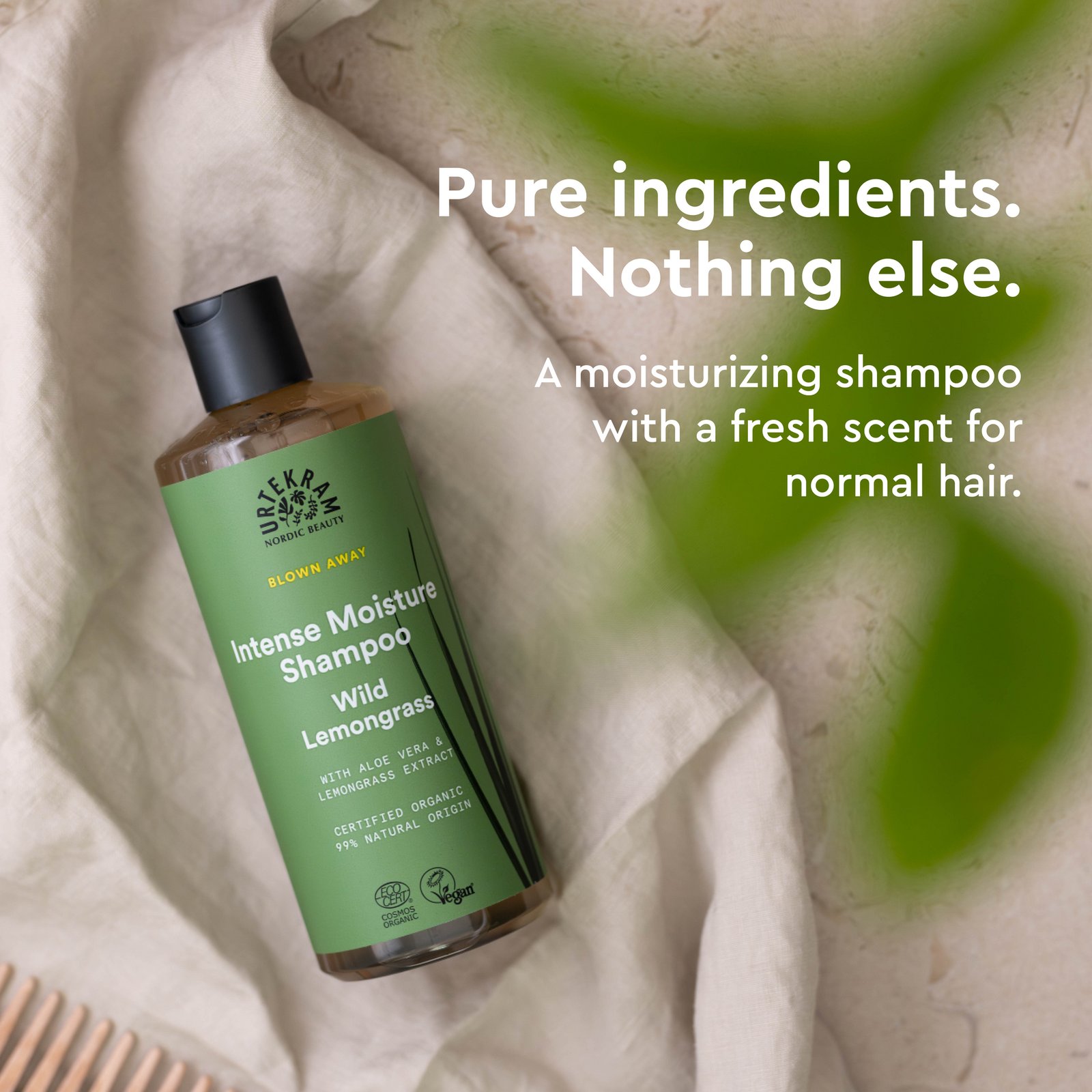 Urtekram Beauty Wild Lemongrass Shampoo Organic 500 ml