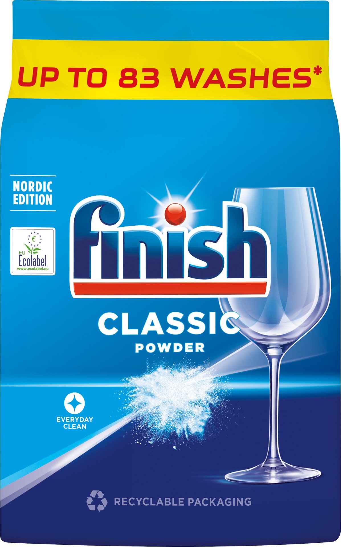 Finish Classic Power Powder Maskindiskpulver 1,5 kg