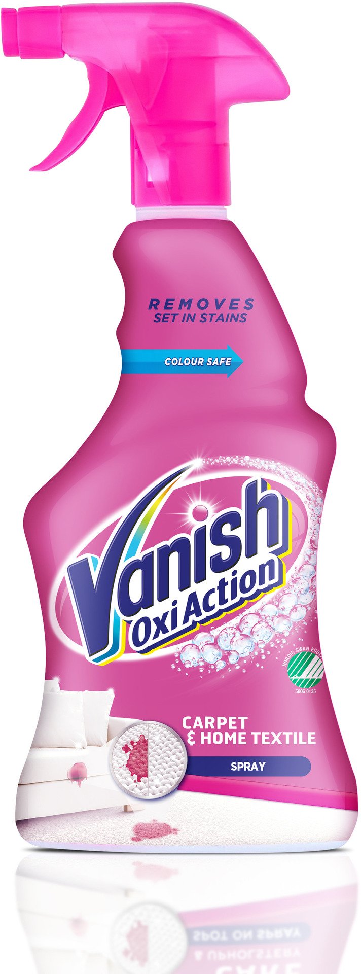 Vanish Oxi Action Fläckborttagningsmedel Soffa & Matta 500 ml