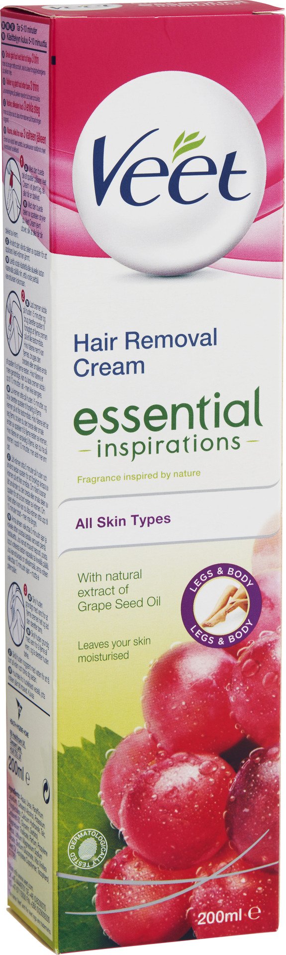 Essential Inspirations Hair Removal Cream Legs & Body 200 ml