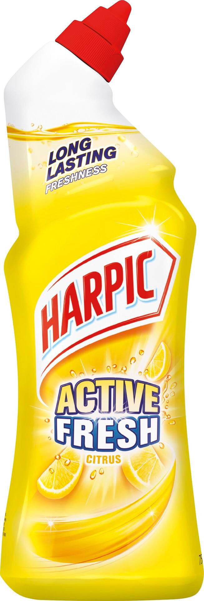 Harpic Toalettrengöring Active Fresh Citrus 750 ml