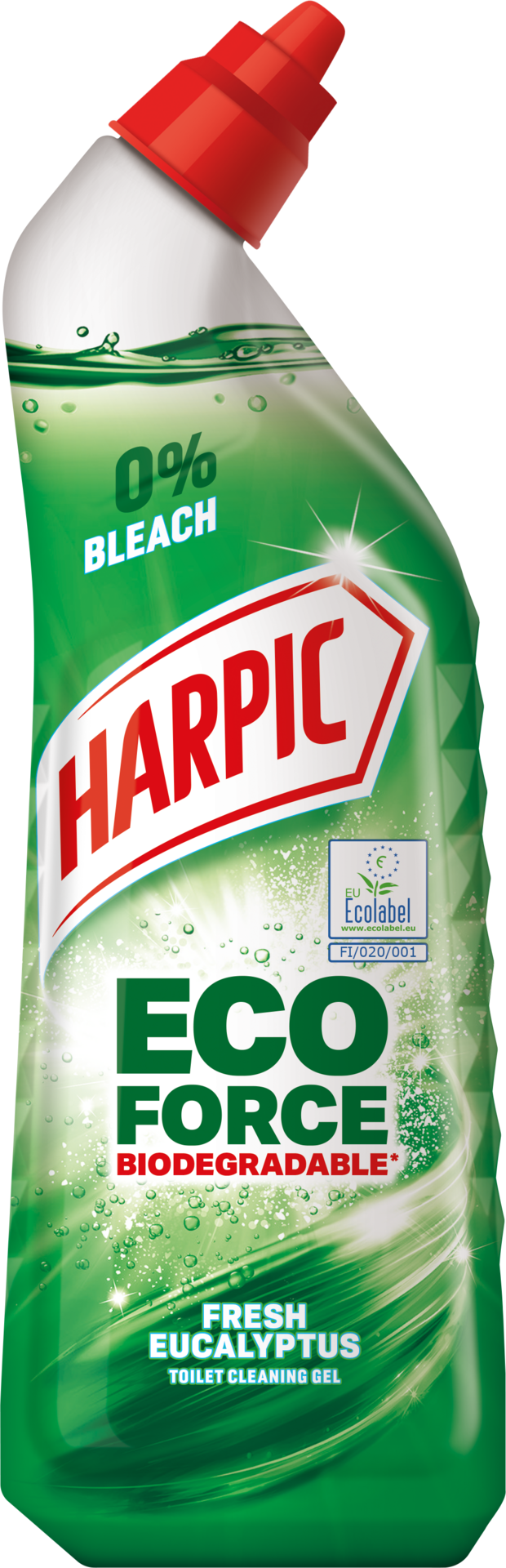 Harpic Gel Essential Eco Vinegar Biodegradable Toalettrengöring 750 ml
