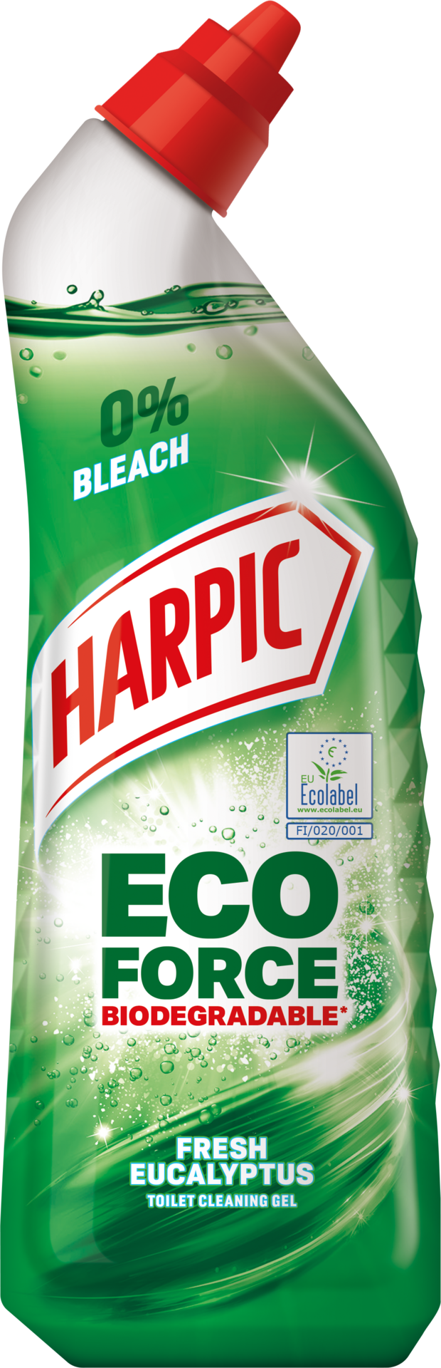 Harpic Gel Essential Eco Vinegar Biodegradable Toalettrengöring 750 ml