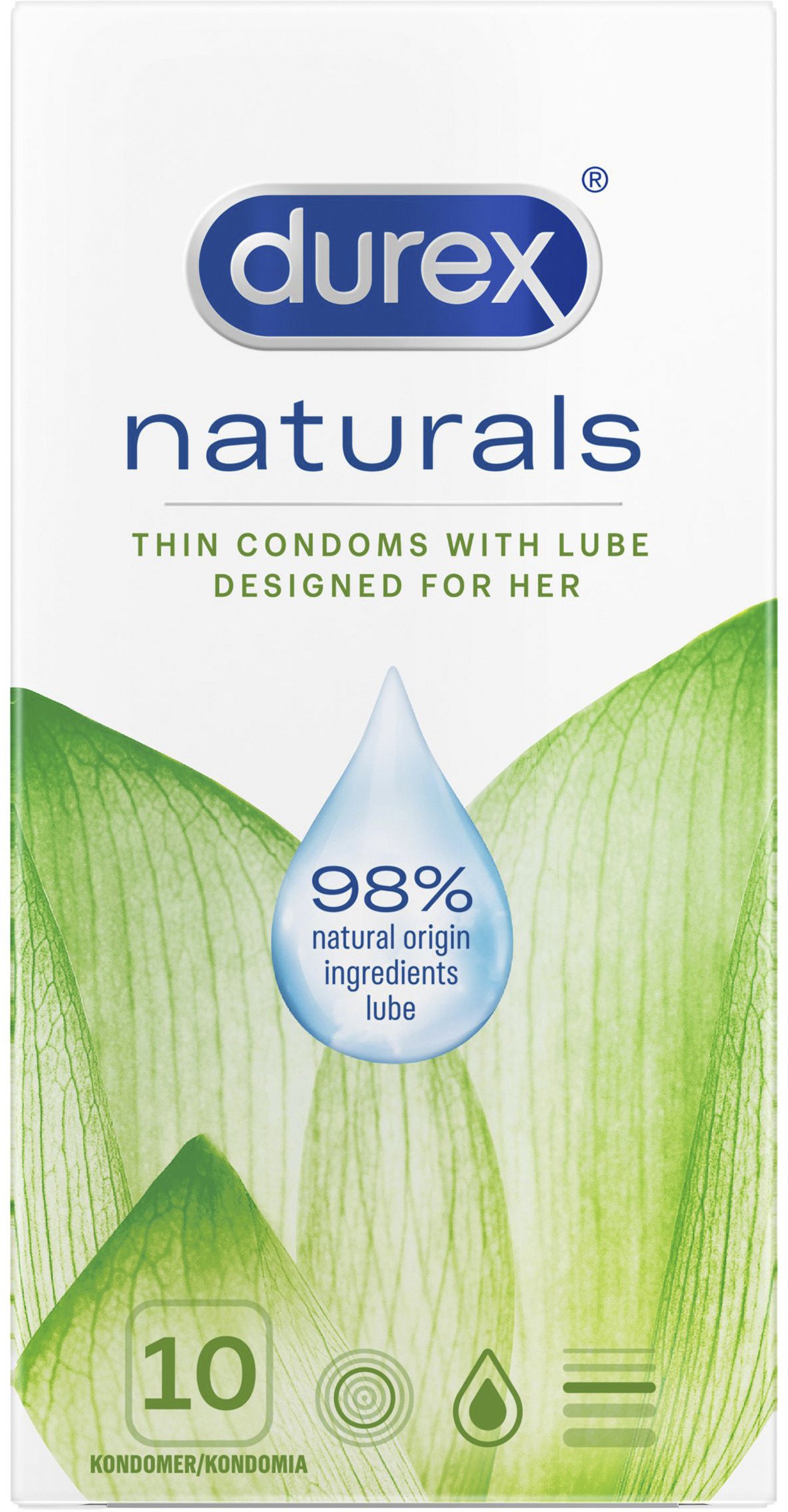 Durex Naturals 10 st