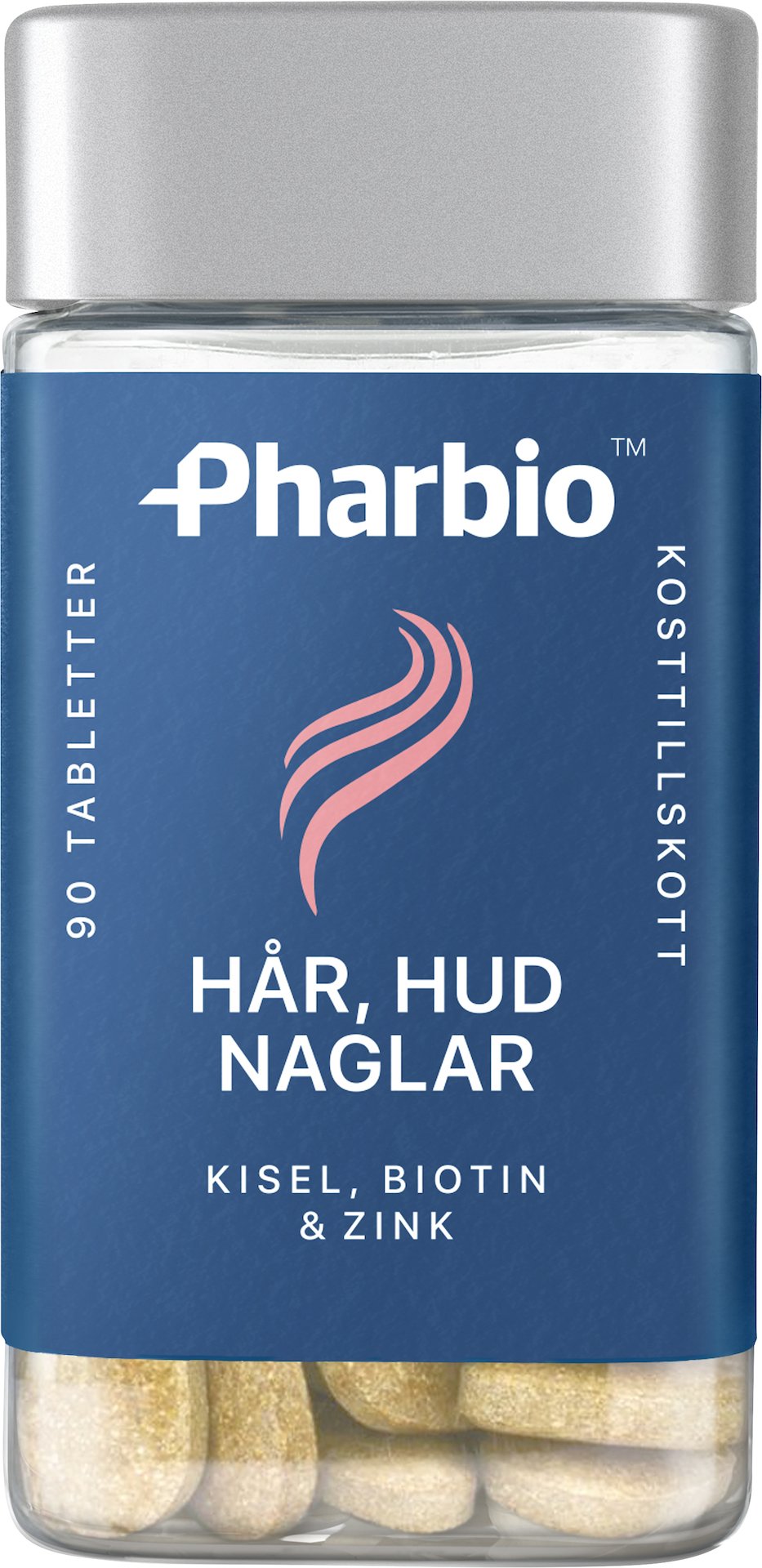 Pharbio Hår, Hud & Naglar 90 tabletter