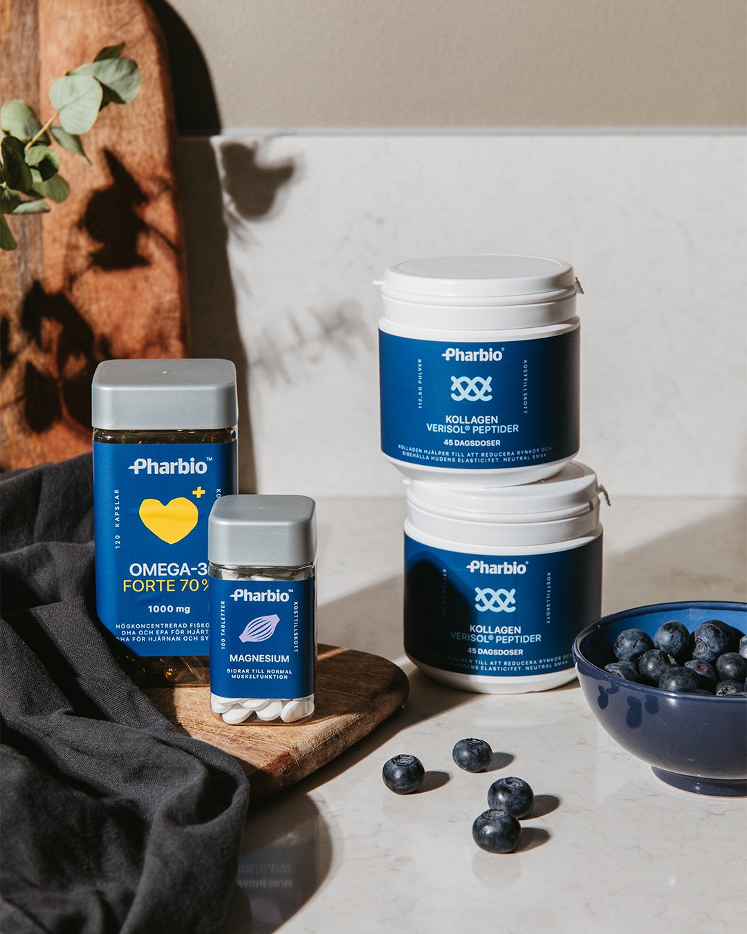 Pharbio Kollagen Verisol Peptider pulver 112.5 gr