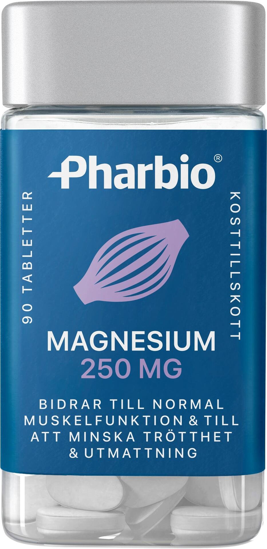 Pharbio Magnesium 250 mg 90 st