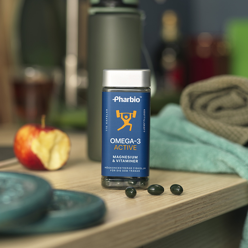 Pharbio Omega-3 Active 110 kapslar