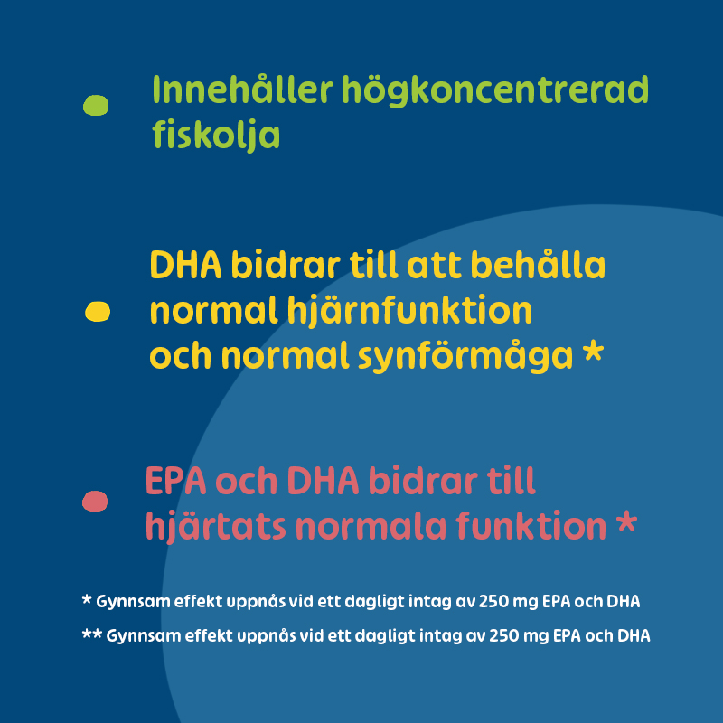 Pharbio Omega-3 Forte 120 kapslar