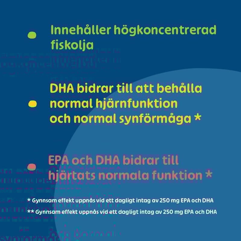 Pharbio Omega-3 Forte 120 kapslar