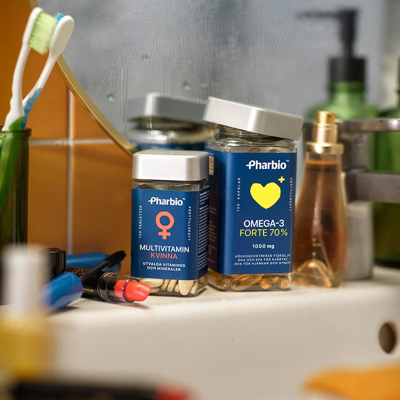 Pharbio Multivitamin Kvinna 120 tabletter