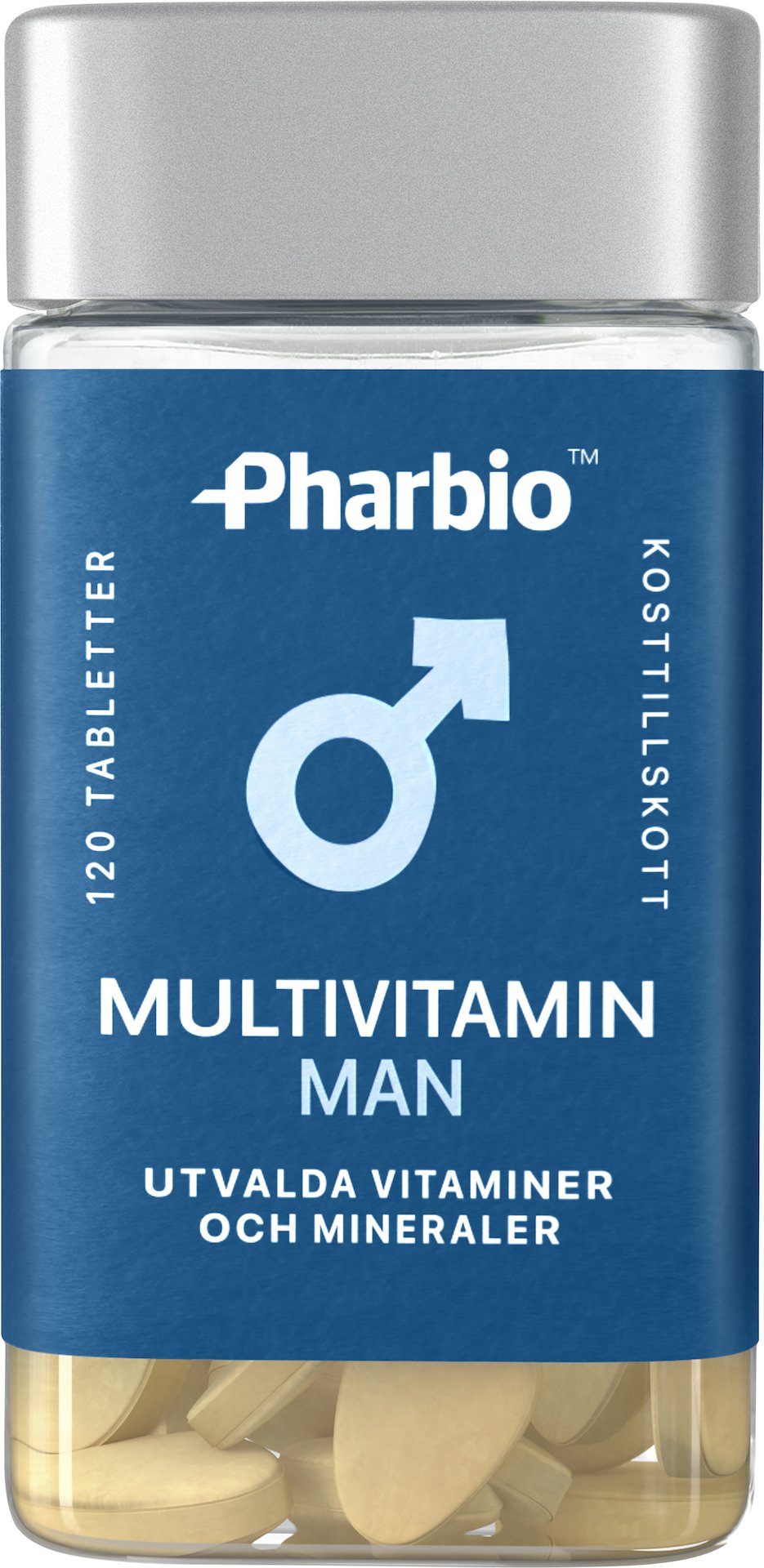 Pharbio Multivitamin Man 120 tabletter