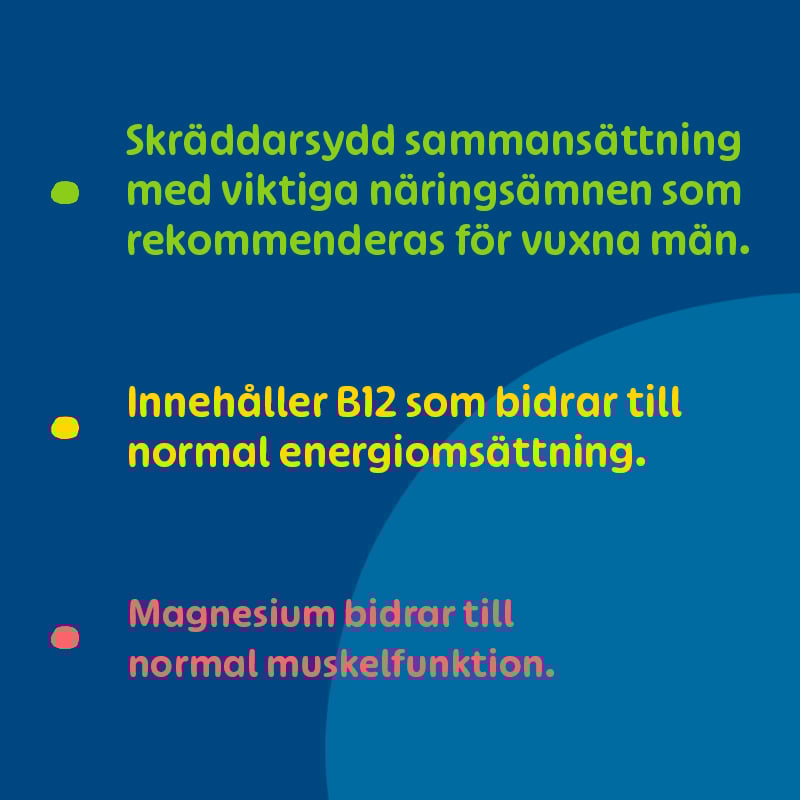 Pharbio Multivitamin Man 120 tabletter