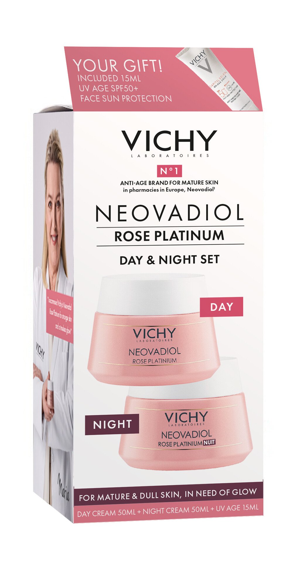 Vichy Neovadiol Rose Platinum Day & Night set